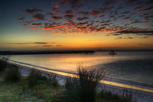 ocean sea clouds sunrise australia southernocean westernaustralia hdr esperance photomatix