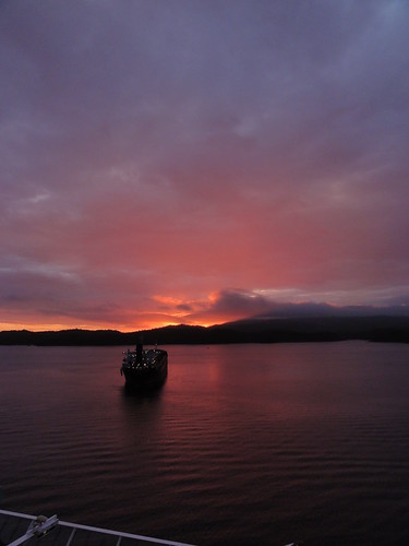 sunset princerupert norwegianstar alaskacruise 2011 chrisshots