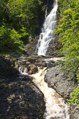 newfoundland waterfall