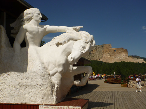travel vacation horse stone crazy memorial native indian south carving american dakota lakota
