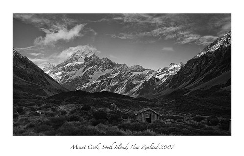 travel newzealand bw copyright mountain photography nikon southisland 2007 mountcook d80 colinkenny