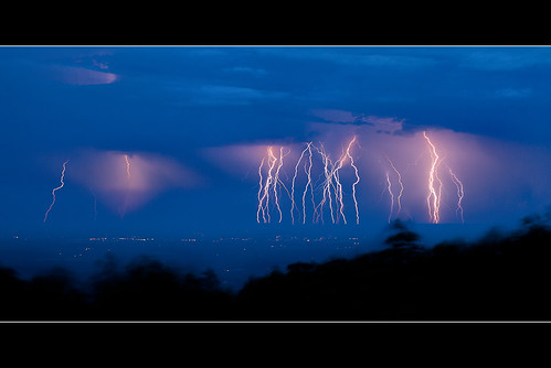 blue storm evening intense lightning shenandoah overlook thunder skylinedrive