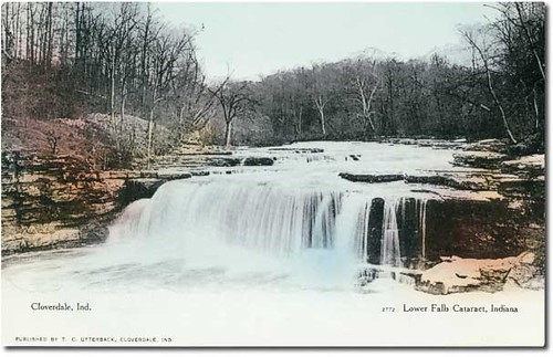 usa color history indiana owencounty rivers streams cloverdale hoosierrecollections