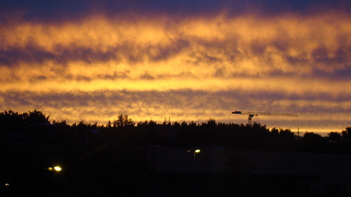 sunset vacation cloud field clouds landscape sweden