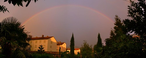 morning rainbow morgen regenbogen