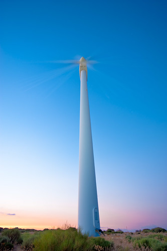 sunrise wind amanecer turbine aerogenerador