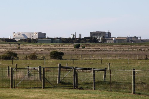 Geelong's sewage treatment plant at Black Rock