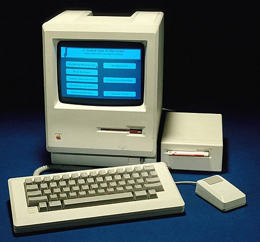 Apple Macintosh (serial # 1) computer, from 1985 