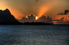 Hanalei Bay Sunset HDR