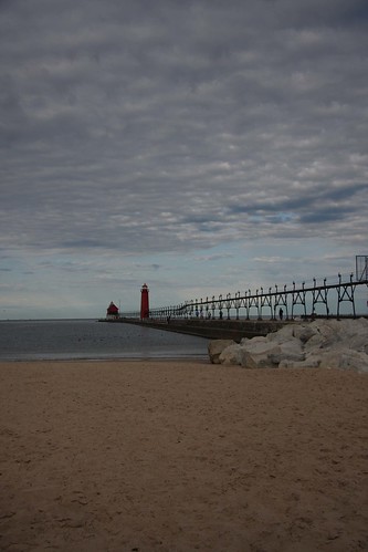 lighthouse mike water pier sand michigan dee grandhaven mikeanddeebrown