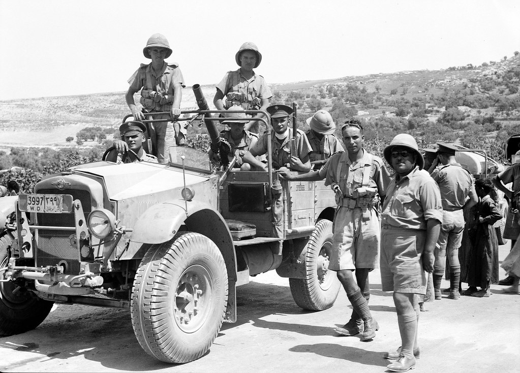 British soldiers in Palestine - circa 1938
