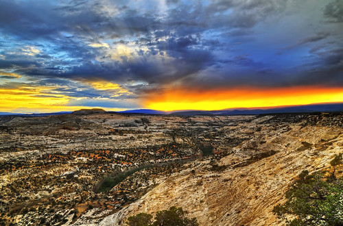 family camping sunset mountains swim lens fun utah waterfall nikon hiking indian canyon fremont southern trail backpacking backpack tamron hdr anasazi outing grandstaircase d300 5xp escalantenationalmonument af1750mmf28spxrdiiivc