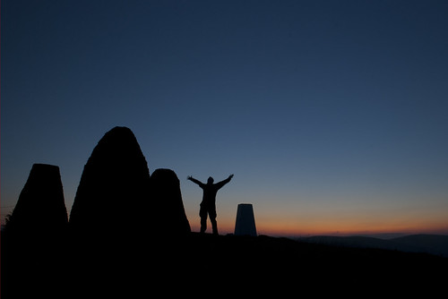 blue sunset panorama sunrise dawn evening scotland moors scottishborders threebretheren snippswhispers