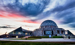 Sunrise Over Adler Planetarium
