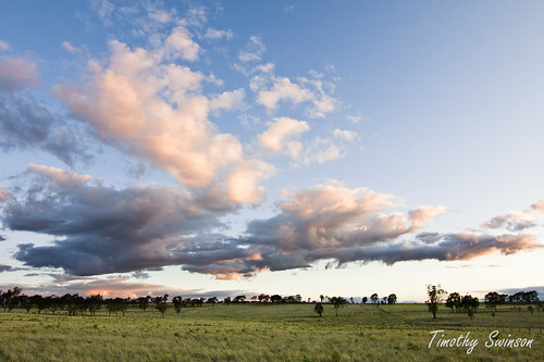 sunset sky nature clouds landscape australia queensland toowoomba
