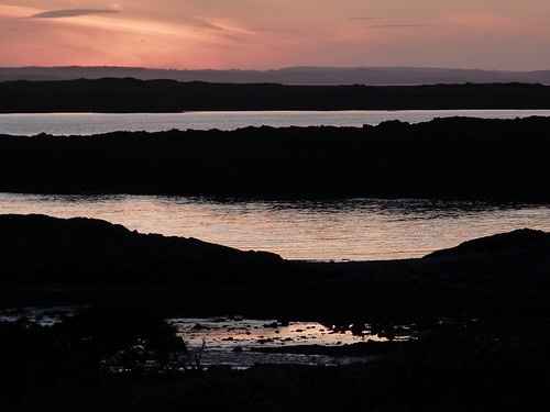 sunset sea sky water scotland shore solway galloway dumfriesandgalloway stewartry borgue kirkcudbrightshire kirkandrews fleetbay stewartryofkirkcudbright