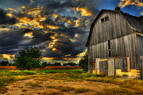 sky tree abandoned colors clouds barn ruins decay decrepit hdr day265 hdraddicted d7000 worldhdr day265365 3652011 365the2011edition 9222011