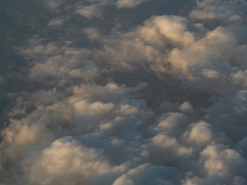 clouds landscape aerial