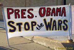 President Obama: Stop the Wars!