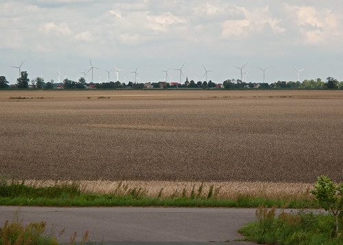germany power wind turbine elbe deutchland radweg