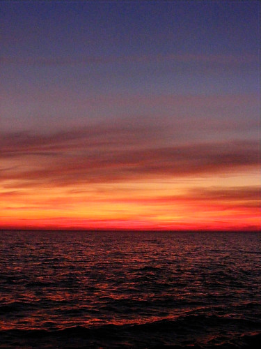 sunset lake ontario bay north nipissing