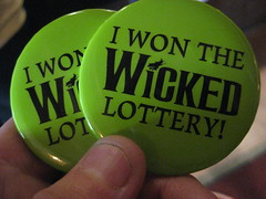 I won the Wicked lottery!