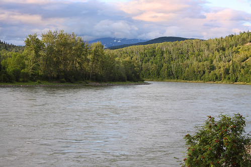 canada river landscape scenery bc britishcolumbia skeena hazelton ksan gitxsan thehazeltons alanvernon “copyright2011alanvernon”