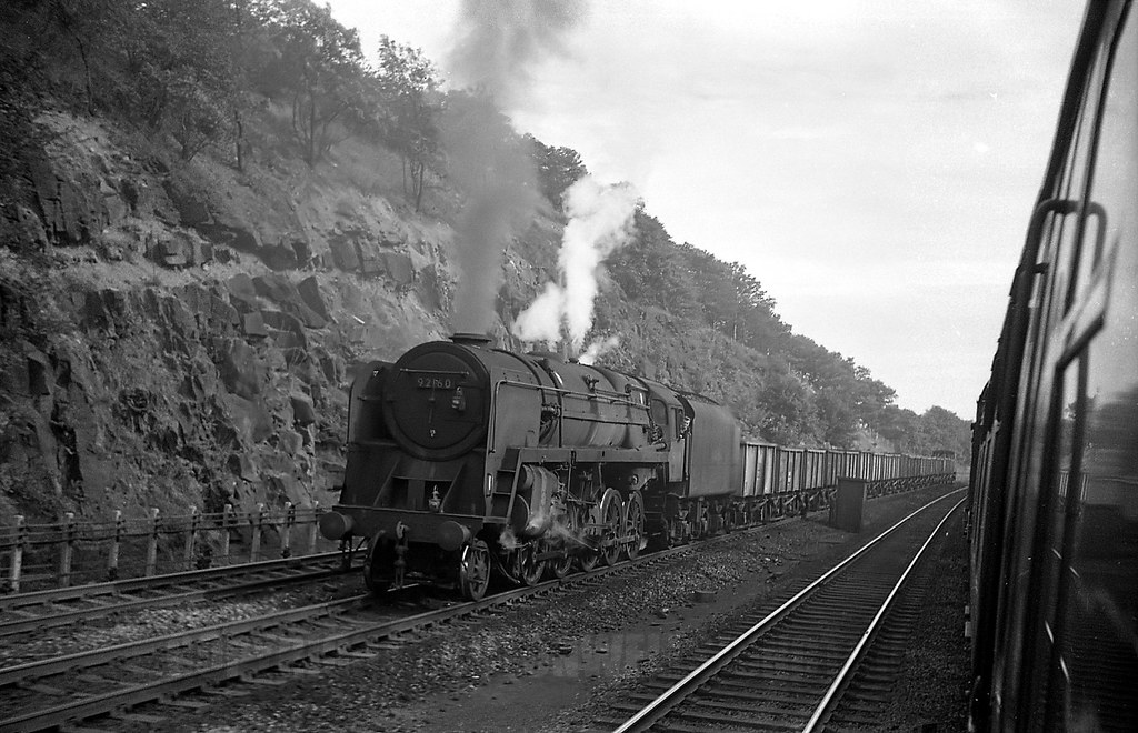 glendon junction (kettering) 92160 iron ore for corby 1964 26-B65