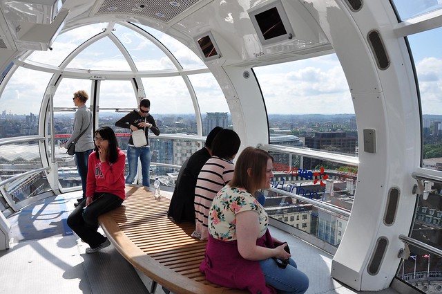 Inside London Eye | Flickr - Photo Sharing!