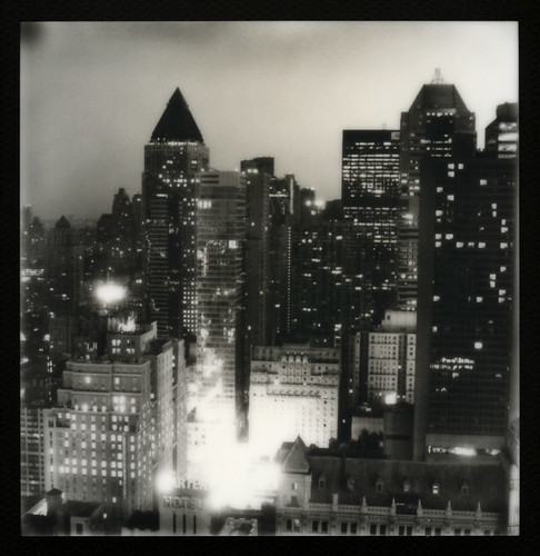 from new york city toby bw white ny black slr tower skyline sepia night skyscraper silver project square polaroid lights office pod cityscape view floor uv poor hilton tip shade 600 frame highrise times block hancock slr680 43rd 680 impossible the px silvershade theimpossibleproject px600uv tobyhancock impossaroid