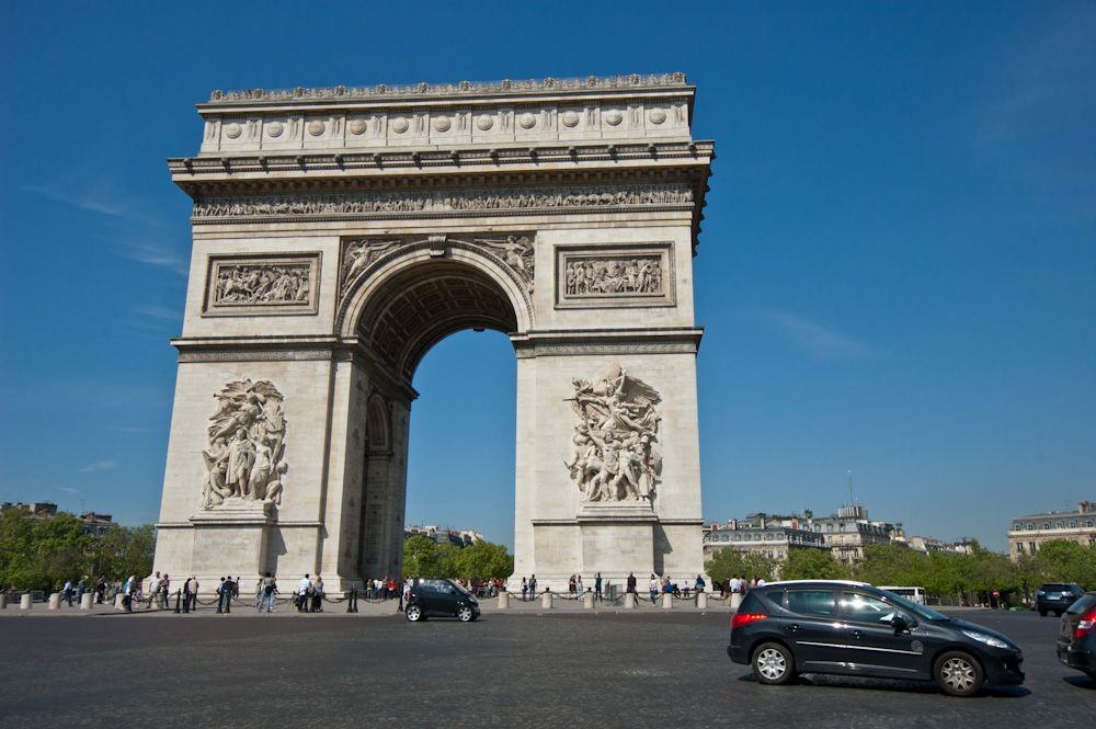 El Arco del Triunfo de París