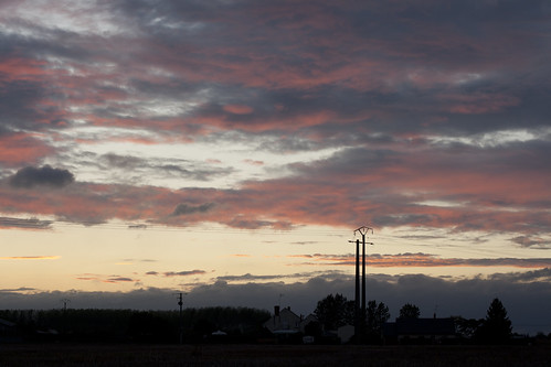 sunset sun france nature clouds landscape countryside skies crépuscule loire loirevalley saumur coucherdusoleil img589214