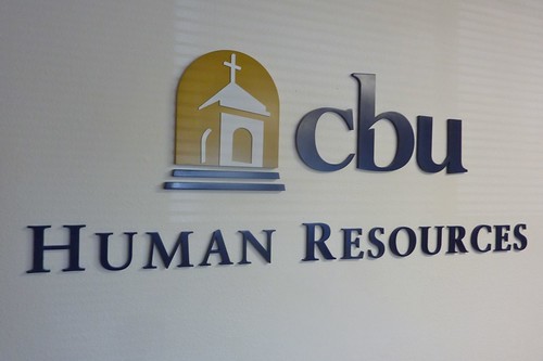 California Baptist University - Human Resources dimensional letters