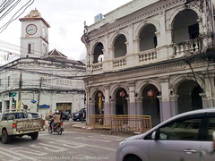 The Old Standard Chartered Bank Building. Phuket, Thailand