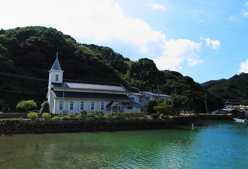 church japan island japanese nagasaki kyushu 上五島 gotoislands 中ノ浦教会堂