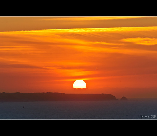 sunset sea costa atardecer coast mar spain nikon niceshot asturias cantábrico d40 castrillón artistoftheyearlevel3