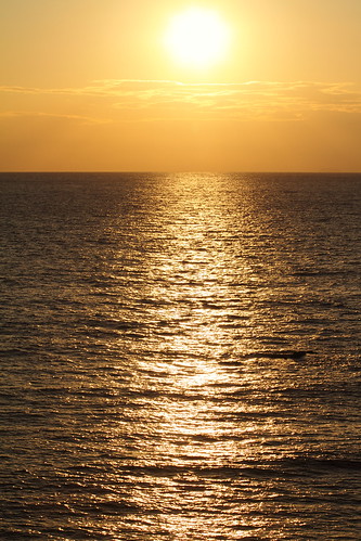 ocean sunset sea sun japan fukui