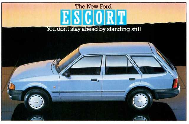 Picture 1986 ford escort wagon #5