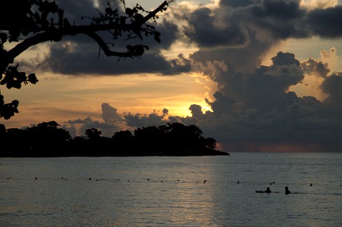 sunset cloudy jamaica negril couplesnegril