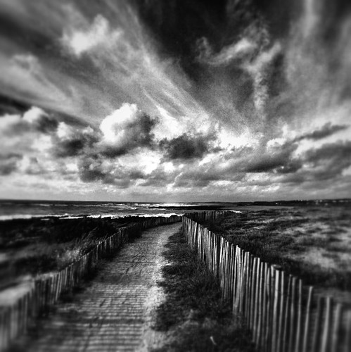 winter sea sky storm beach clouds fence square landscape wind path bigsky alyssthomas alyssthomasphotography snapseed attendantlhiver