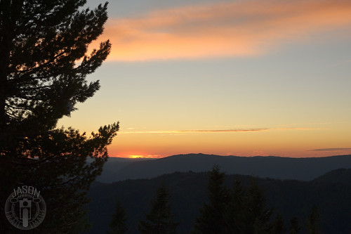 sunset mountain idaho