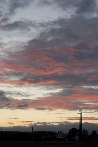 sunset sun france nature clouds landscape countryside skies crépuscule loire loirevalley saumur coucherdusoleil img588913