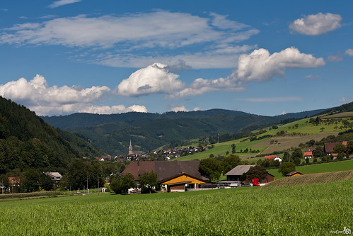 clouds germany landscape farm wolken schwarzwald blackforest dorp duitsland landschap boerderij vilage zwartewoud bracom bramvanbroekhoven