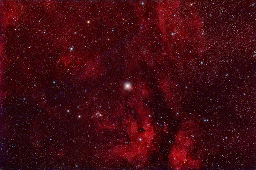Sadr - Star and Nebulosity in Milky Way