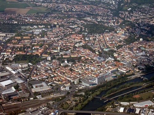 germany bayern deutschland bavaria aerialview deu luftbild airview schweinfurt unterfranken aerialpicture airpicture