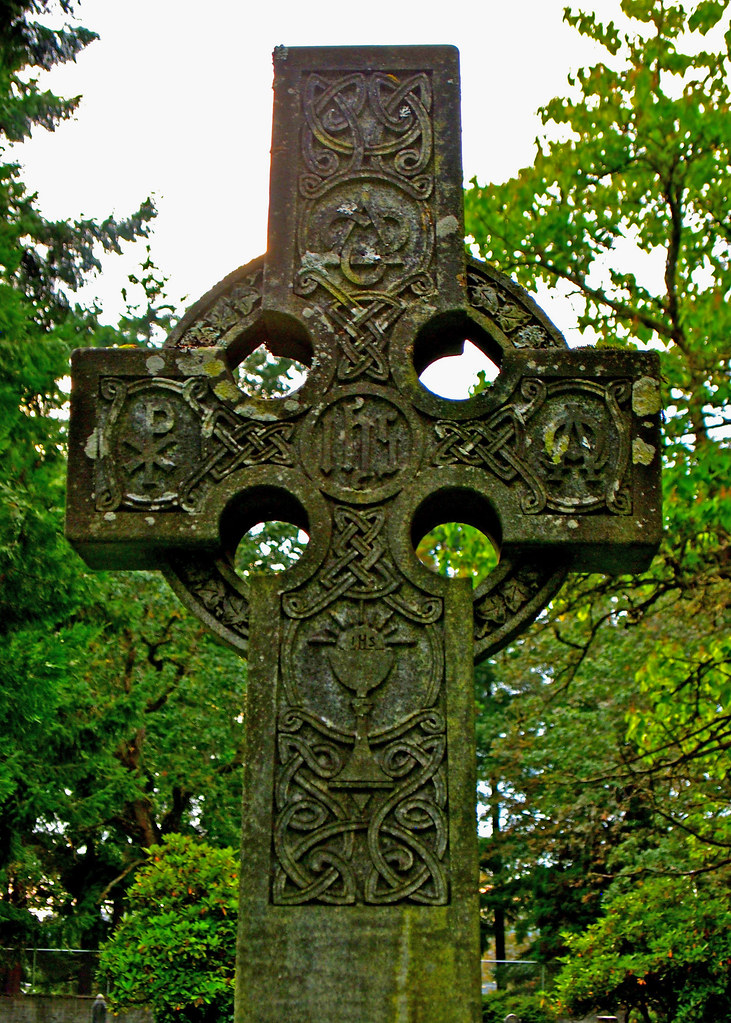 Celtic cemetery cross | Celtic Cross in the Tacoma Cemetery … | Flickr