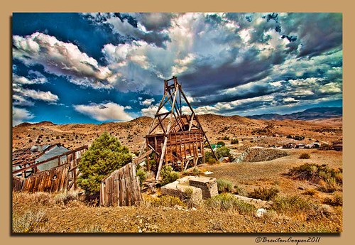 old usa abandoned clouds buildings landscape decay nevada scenic structures mining worn historical weathered layers postprocess enhanced hdr silvermine digitalphotography comstock adobebridge dropshadow comstocklode topazlabs canon50d highdynamicrangeimagery adobephotoshopcs5 ©brentoncooper southcomstockminehdr
