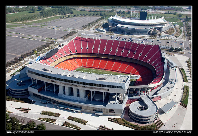 Arrowhead and Kauffman Stadiums, Kansas City, Missouri | Flickr - Photo ...