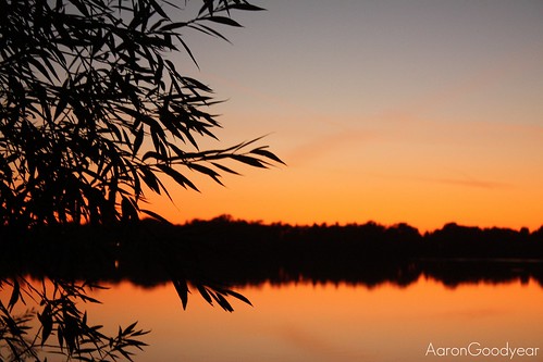 sunset summer lake alexandria minnesota lakehenry