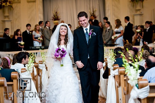 wedding church smile smiling georgia groom bride walk aisle romanian lawrenceville elim 2011 zacharylong fenglongphotocom fenglongphotography bettyfeng andreeaadi